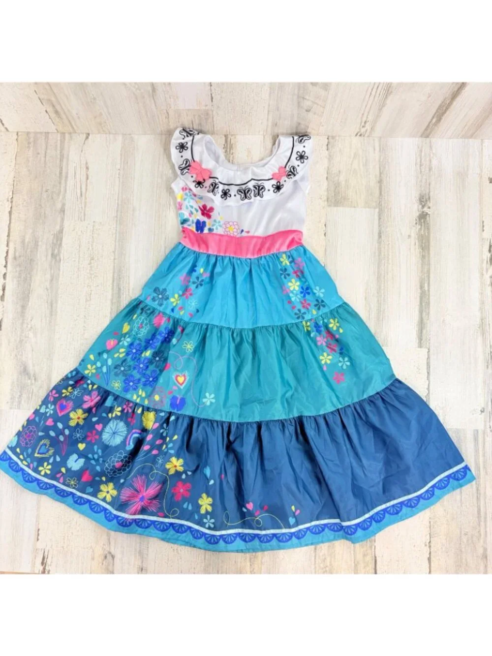 Little Adventures Girls M 3 5 Encanto Mirabel Miracle Princess Dress Up Costume